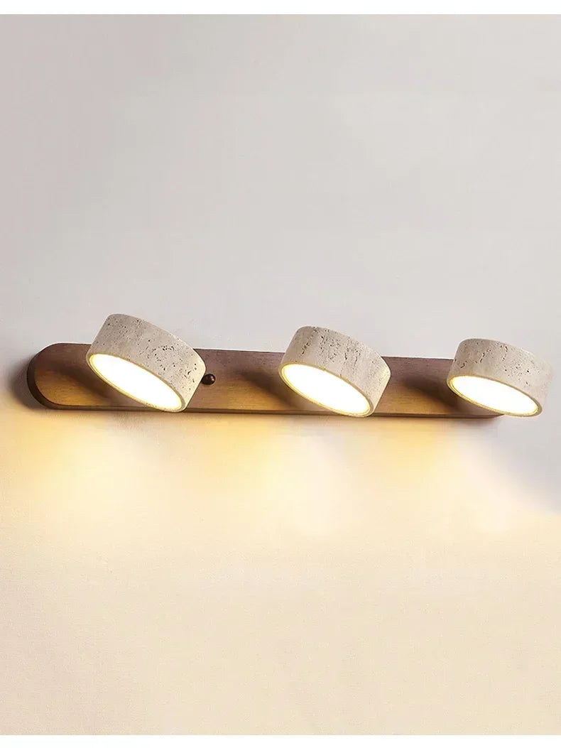 Rotatable Limestone LED Wall Lamp