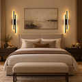 Copper Line LED Wall Sconce — Modern Bedroom Fixture